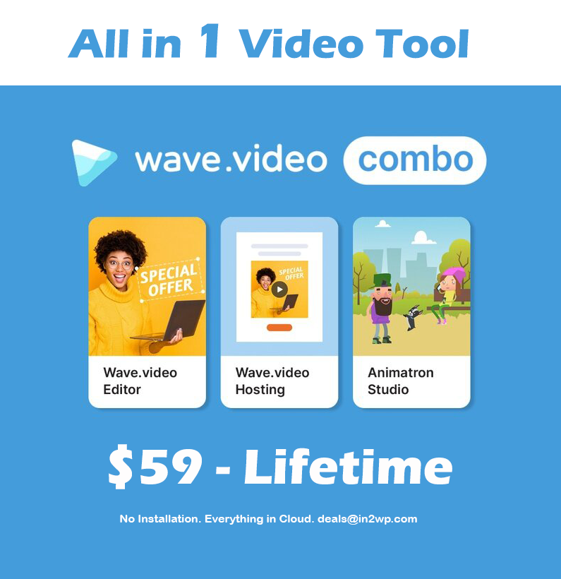 Wave Video Lifetime Deal - in2wp