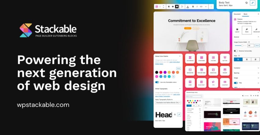 Stackable WordPress Block Editor